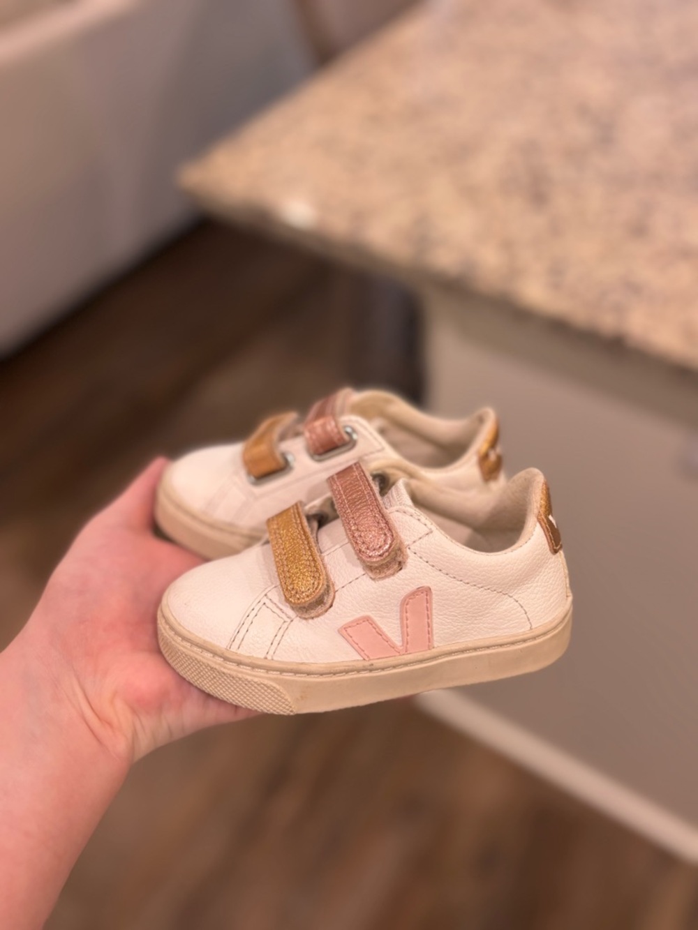 Veja Kids White Sneakers